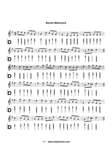 Irish Tin Whistle Sheet Music: Traditional Tunes