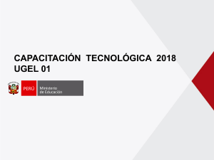 Servidor Escuela Linux: Capacitación UGEL 01 (2018)