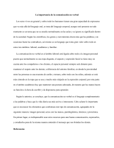 Comunicación no verbal: Importancia y ámbitos de aplicación