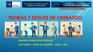 Teorías y Estilos de Liderazgo Transformacional