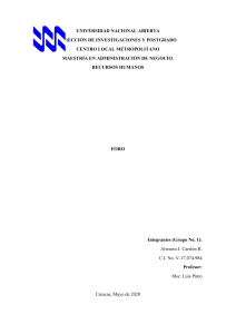 Foro de Recursos Humanos: Análisis y Opiniones