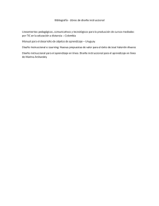 Bibliografía: Libros de Diseño Instruccional