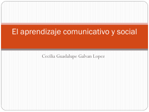 Aprendizaje Comunicativo y Social: Enfoque y Teoría