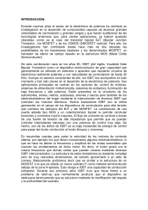 Transistor IGBT: Funcionamiento, Características y Aplicaciones