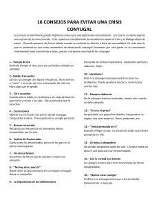 16 Consejos para Evitar Crisis Conyugal | Fortalece tu Matrimonio