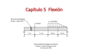 Flexión de Vigas: Esfuerzos y Deformaciones