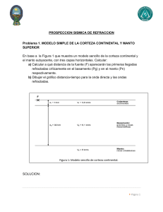 Problemas de Sísmica de Refracción: Geofísica