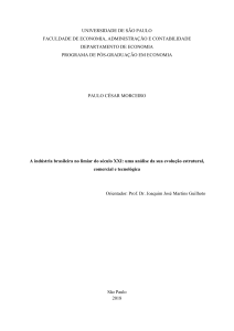 Indústria Brasileira no Século XXI: Análise Estrutural e Tecnológica