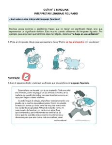 Lenguaje Figurado y Figuras Literarias: Guía de Ejercicios