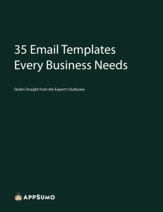 Email Templates for Business: Expert Examples & Tips