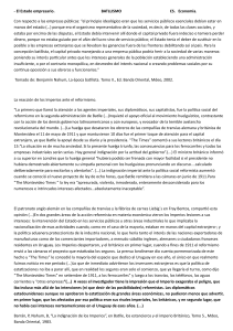 Batllismo: Estado Empresario y Reacciones Imperiales