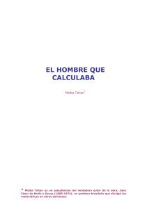 El Hombre que Calculaba: Matemáticas Recreativas