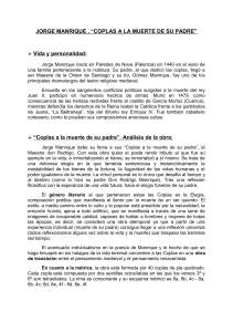 Coplas a la muerte de su padre: Análisis literario