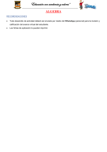 Ejercicios de Álgebra: Resuelve las Ecuaciones