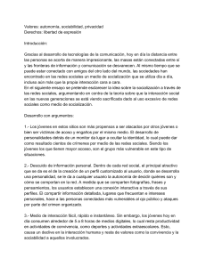 Redes Sociales y Socialización: Análisis y Soluciones