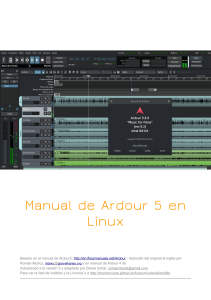 Manual de Ardour 5 en Linux