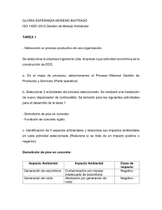 ISO 14001: Gestión Ambiental en Construcción EDS