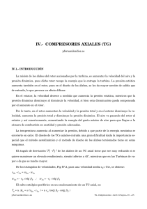 Compresores Axiales: Funcionamiento y Diseño