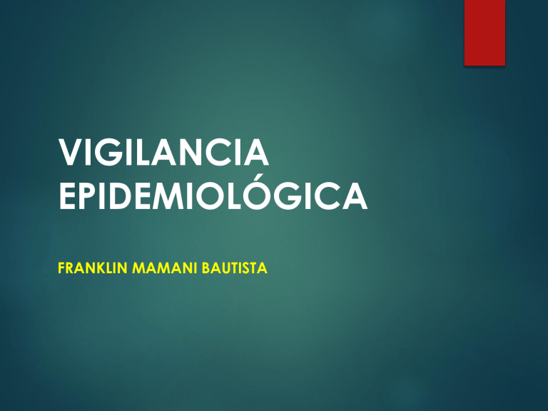 1.Vigilancia Epidemiologica