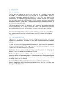Geología de Juliaca, Puno: Informe Regional y Local