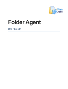 Folder Agent User Guide