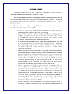 Resumen de El Camino a Cristo: Principios de Vida Cristiana