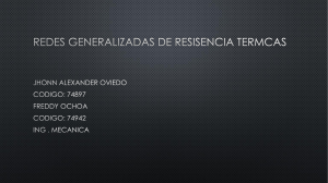 Redes de Resistencia Térmica: Presentación Universitaria