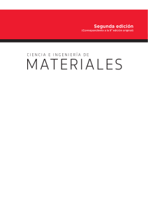 Ciencia e Ingeniería de Materiales: Libro de Texto Universitario