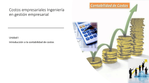 Contabilidad de Costos en Ingeniería de Gestión Empresarial