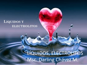 Líquidos y Electrolitos: Fisiología y Equilibrio Ácido-Base