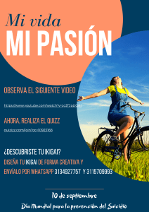 Folleto Ikigai y Prevención del Suicidio
