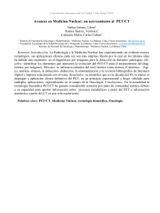 Avances PET/CT en Medicina Nuclear: Cuba Salud 2018