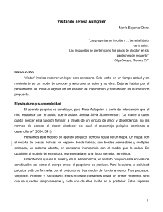 Teoría Psicoanalítica de Piera Aulagnier: Una Visita