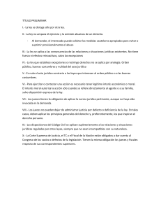 Título Preliminar del Código Civil Peruano