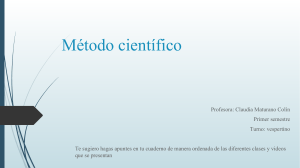 Método Científico: Hipótesis y Experimentos