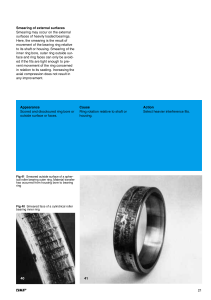 Bearing Smearing: Causes, Appearance & Solutions