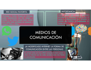 Medios de Comunicación: Impacto de Internet y Redes Sociales