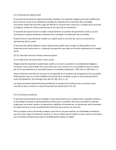 Aumento de Capital Social: Requisitos y Derechos