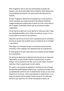 Descartes: Demostración de la Existencia de Dios - Ensayo