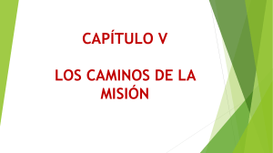 CAPÍTULO V - VI REDENTORIS MISSIO