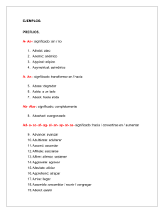 Prefijos y Sufijos en Inglés: Guía Completa