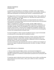 Método Etnográfico: Características, Proceso y Estrategias