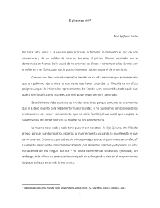 El placer de vivir: Un ensayo filosófico