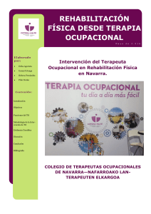 Rehabilitación Física y Terapia Ocupacional en Navarra