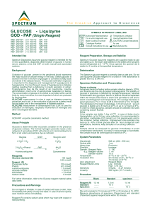 Glucose Liquizyme Reagent: Product Information & Assay Details
