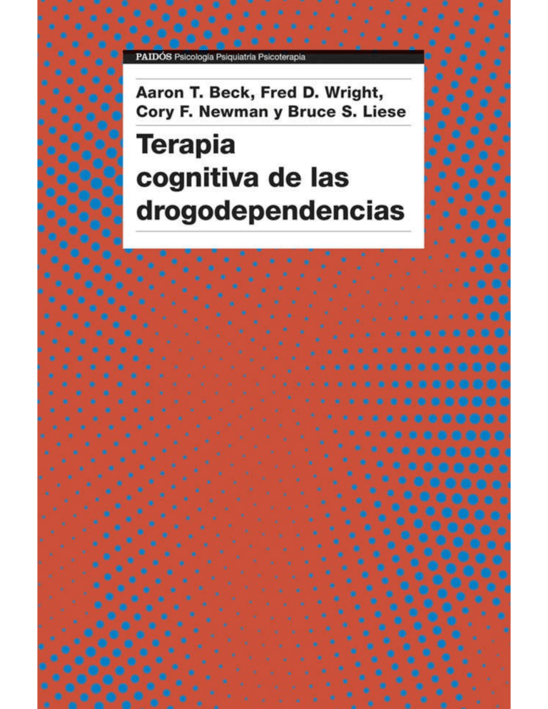 Terapia Cognitiva De Las Drogodependencias
