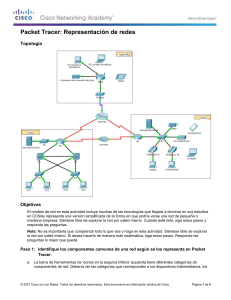 1.2.4.5 Packet Tracer - Network Representation