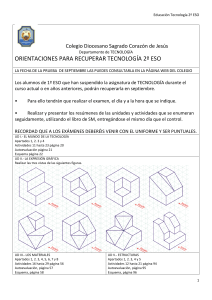 Tecnología 2º ESO: Guía Recuperación Septiembre