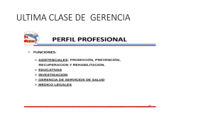 Gerencia: Supervisión, Evaluación, FODA y Eficiencia