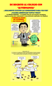 Alternancia en Colegios: ¿Condiciones Reales?